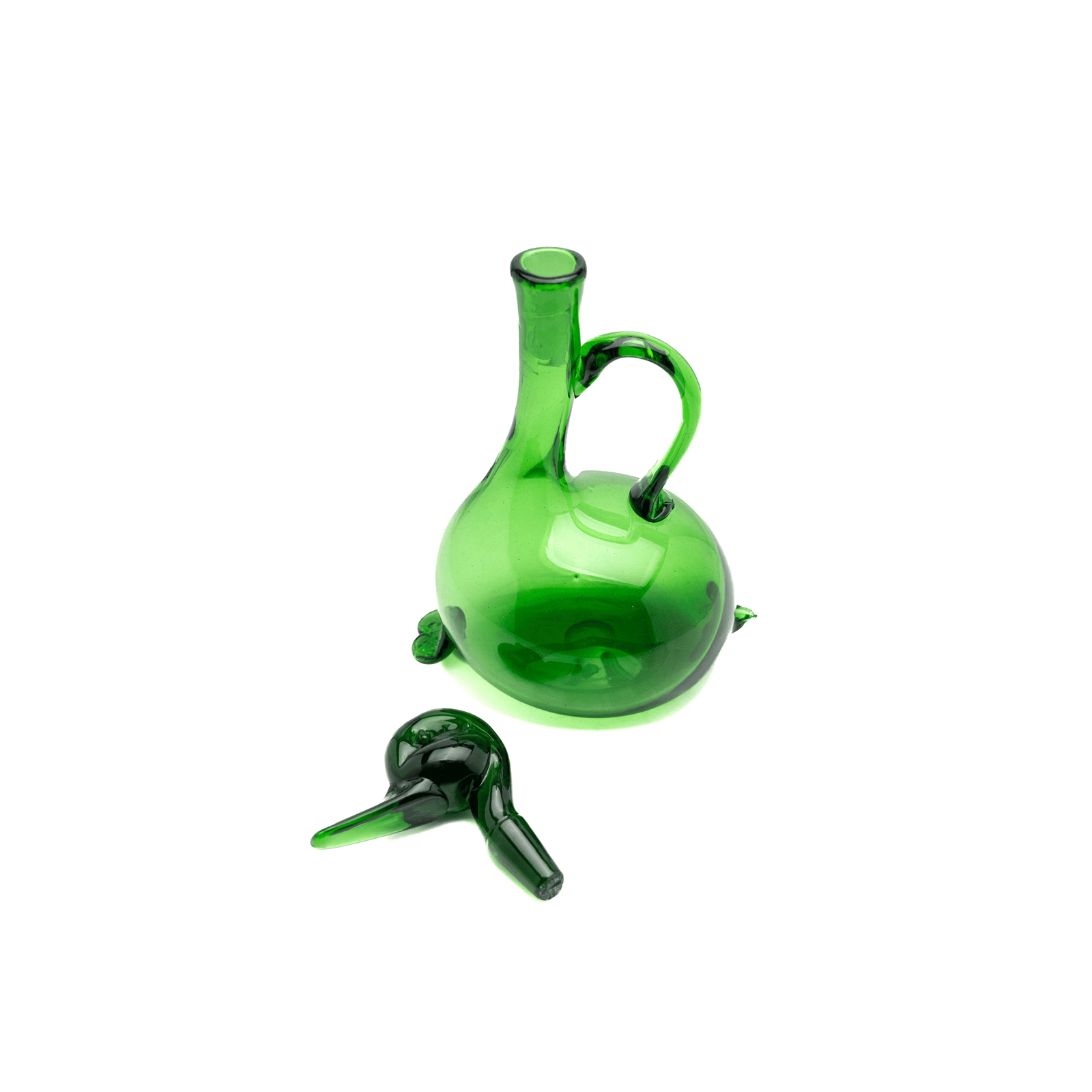 Italian Glass Duck Decanter