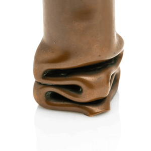 Compressed Bronze Candle Stick Holders