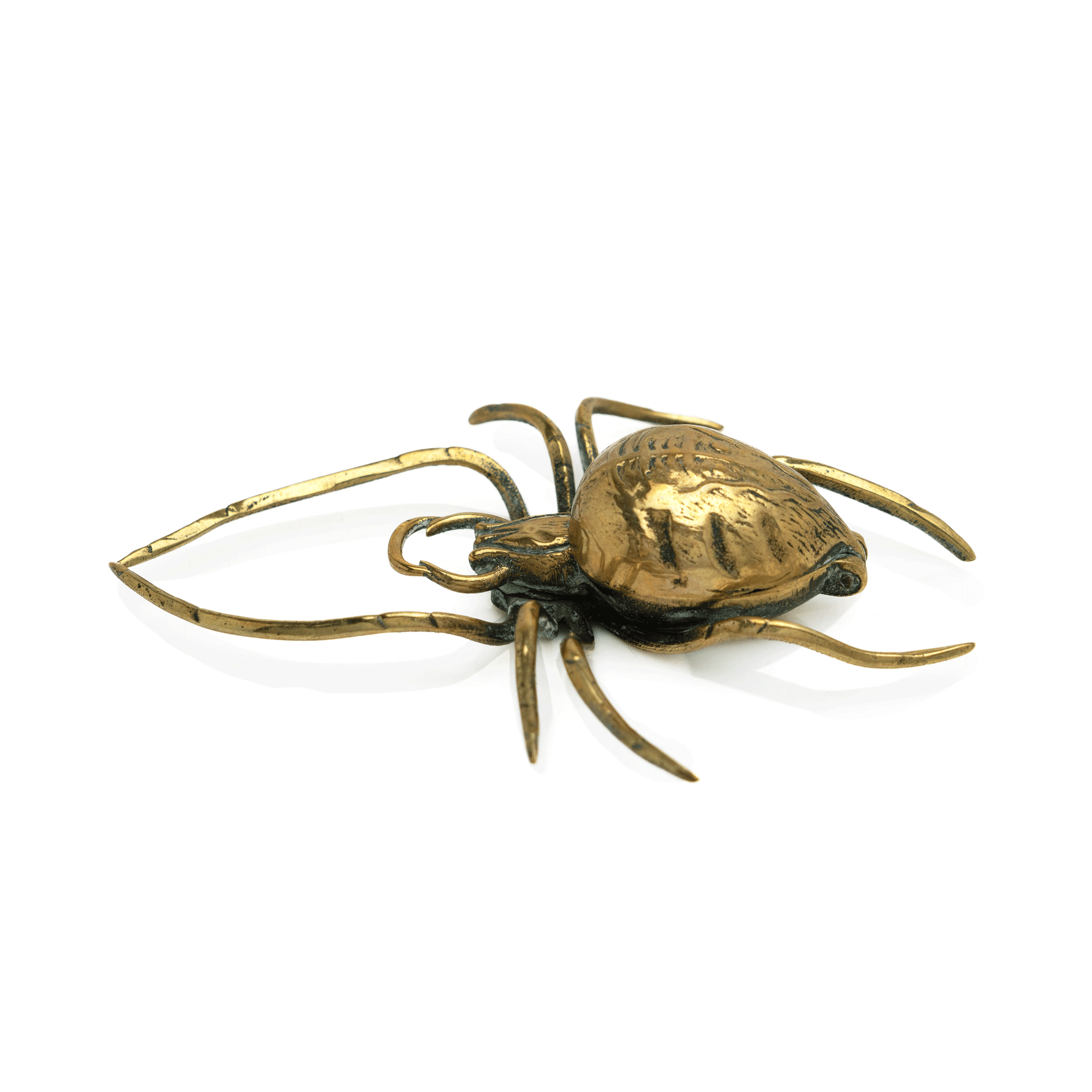 Gilt-Bronze Spider Inkwell, 19th c.