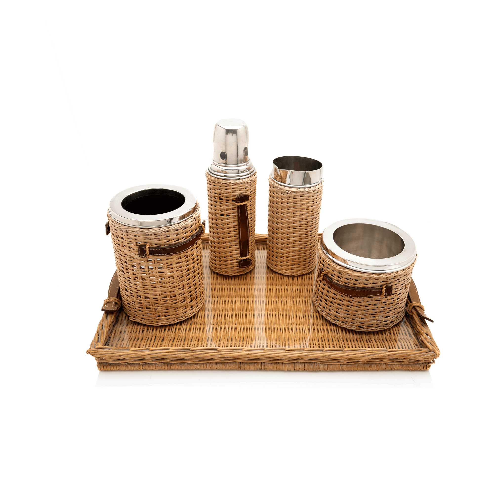 Hermes Wicker Set