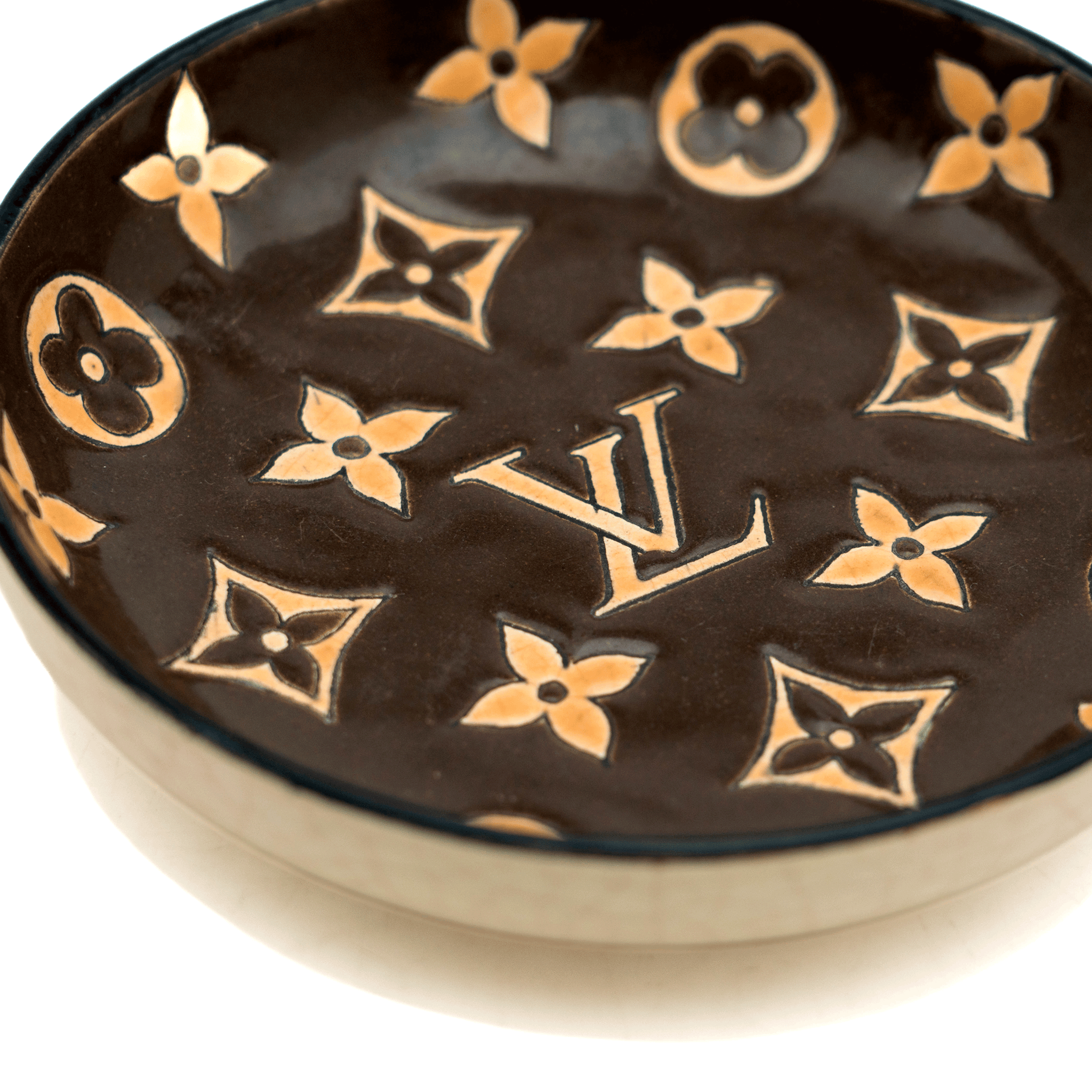 Louis Vuitton Ceramic Catchall - Mantiques Modern Louis Vuitton Ceramic Catchall - Mantiques Modern