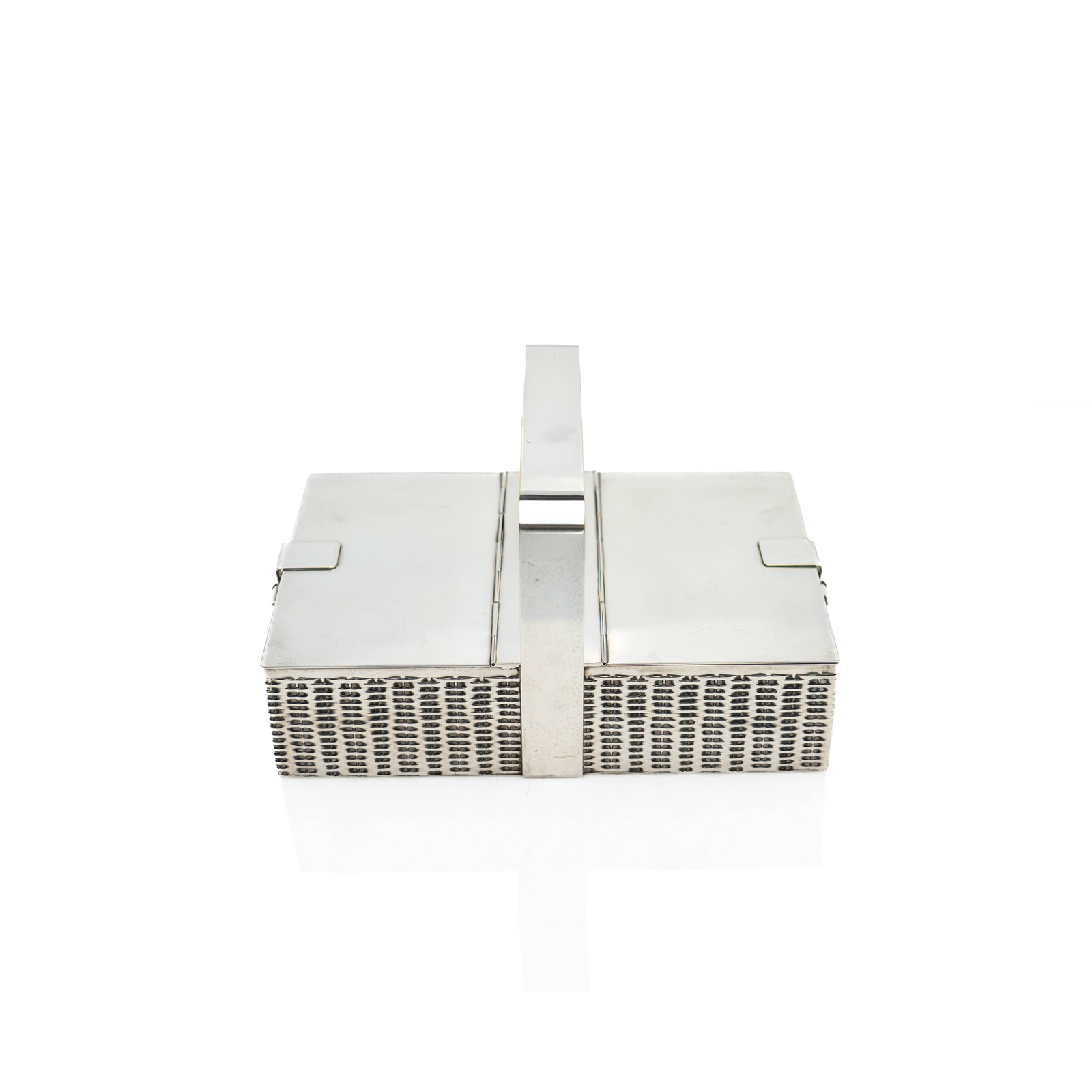 French Silver Plate Basket