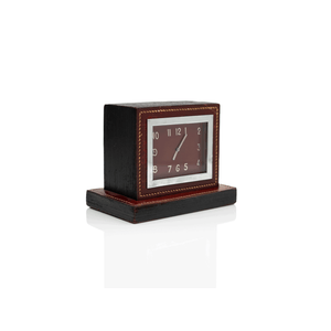 Hermes Leather Clock, Paul Dupre-Lafon