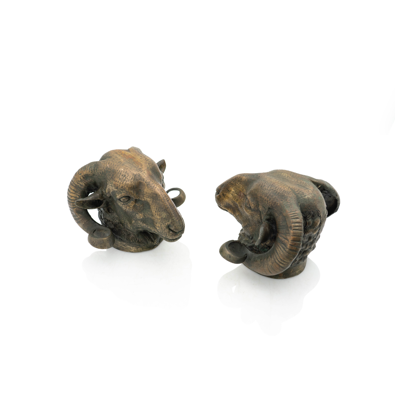 Ram Head Bookends