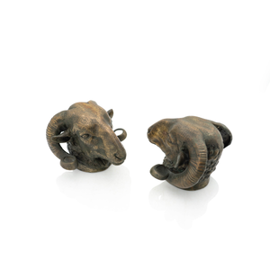 Ram Head Bookends