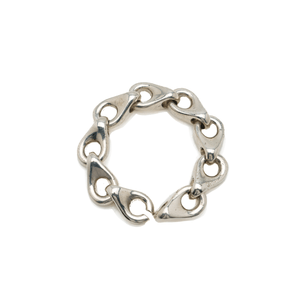 French Sterling Bracelet, Tear Drop