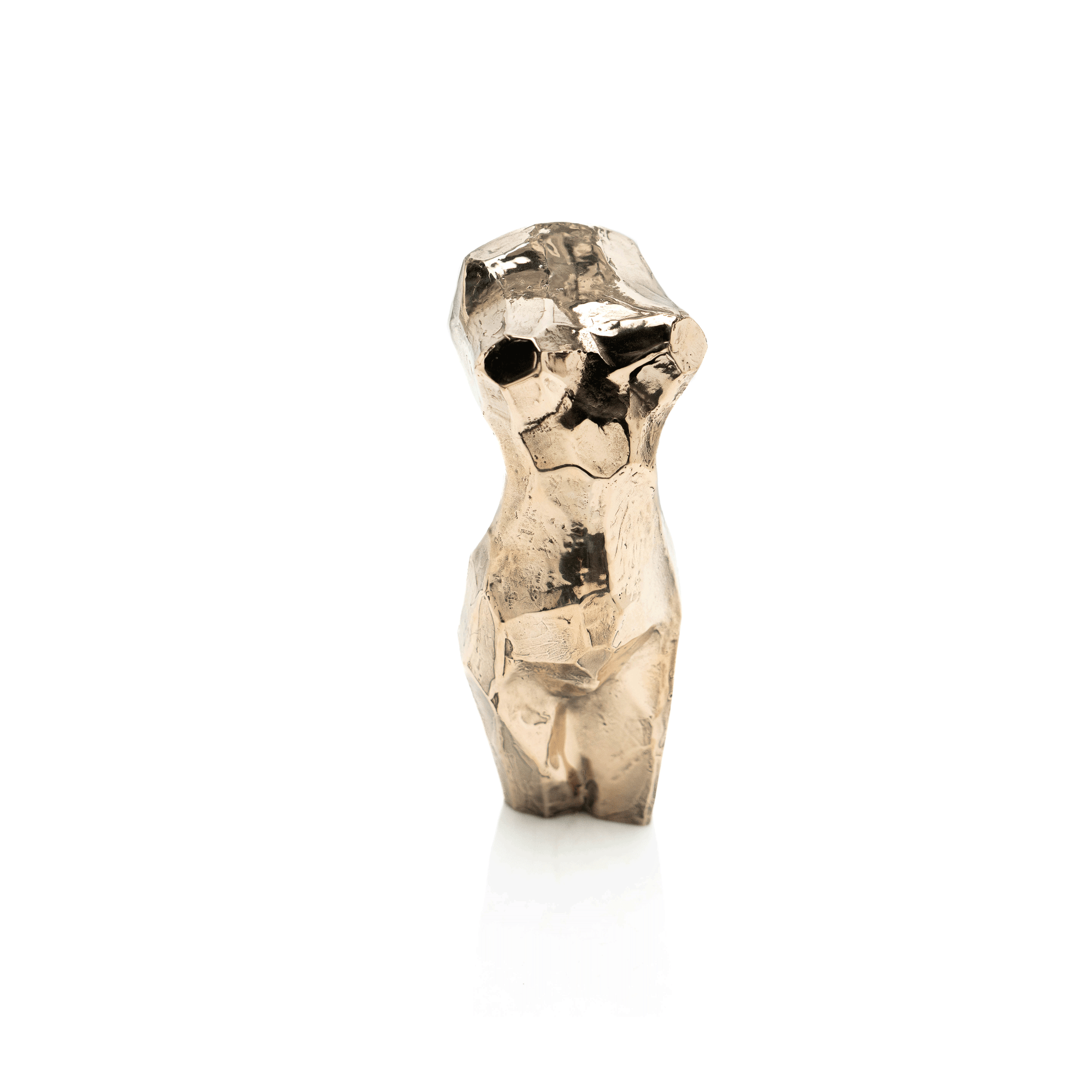 Polished Bronze Female Torso, Clark Murray