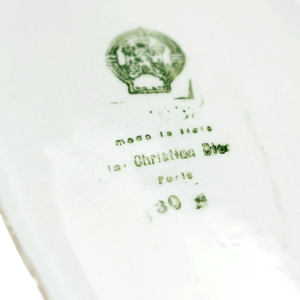 Christian Dior Porcelain Leaf Catchall