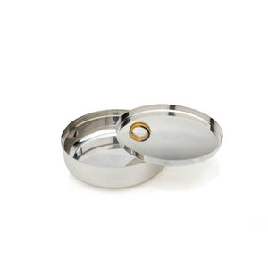 Silver & Gold Plated Covered Box