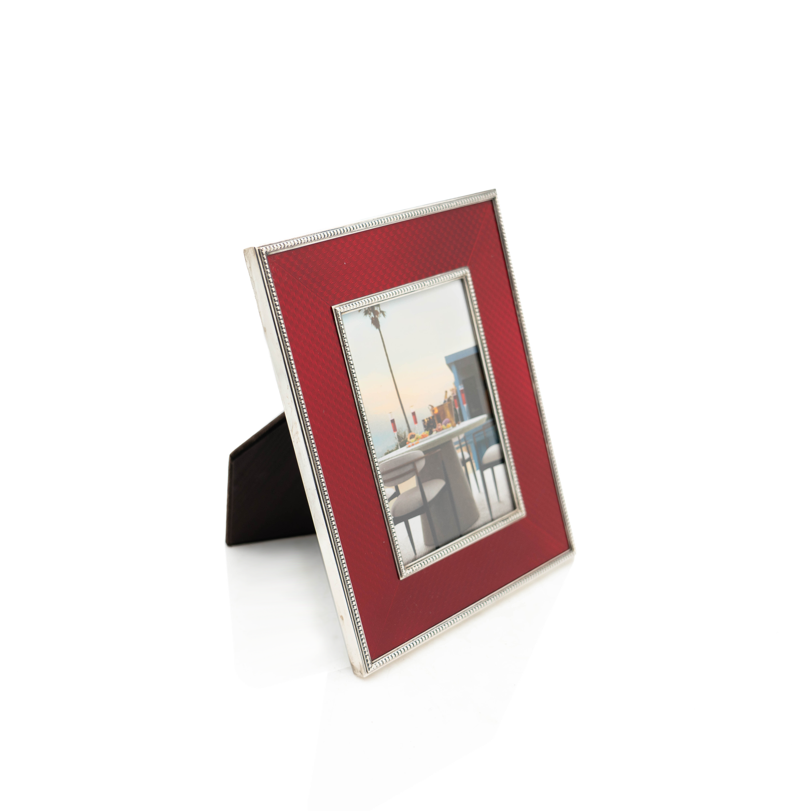 Christian Dior Sterling & Enamel Frame