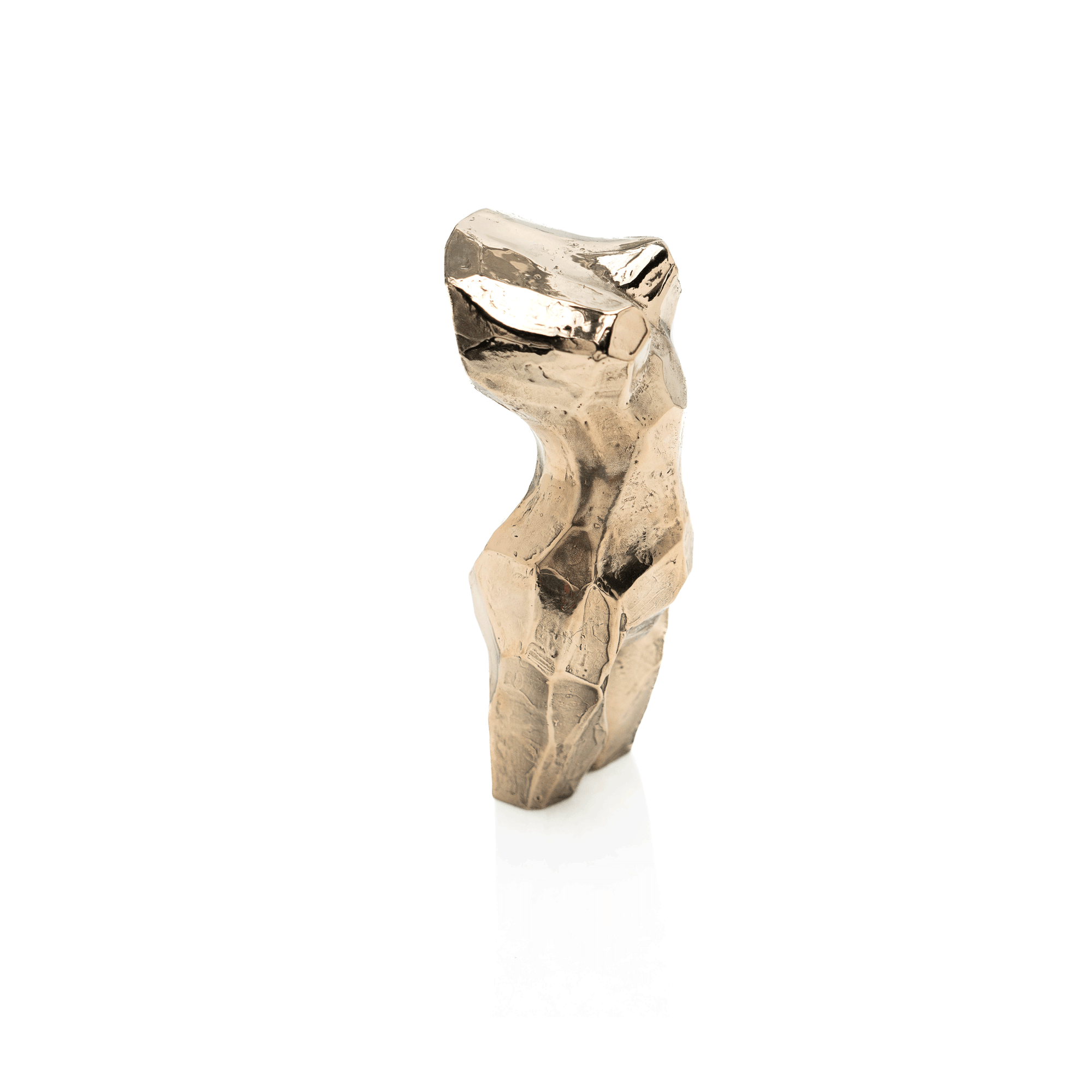 Polished Bronze Female Torso, Clark Murray