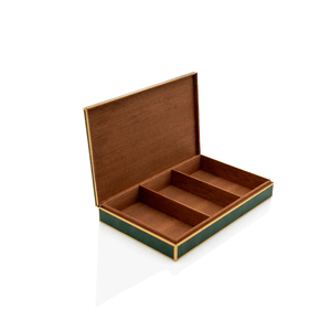 Hermes Enamel & Brass Belt Box