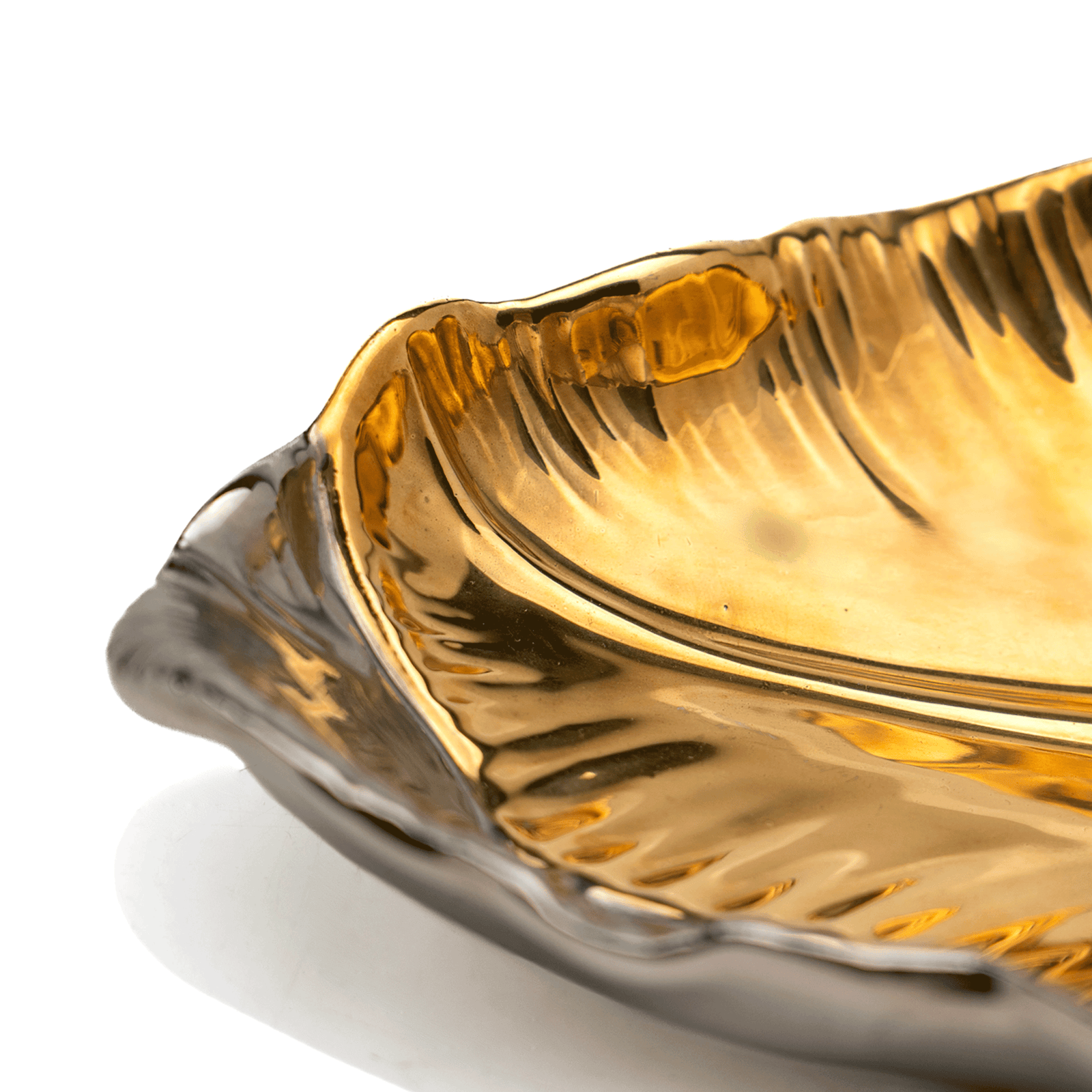 Christian Dior Porcelain Leaf Catchall