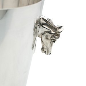 French Horse Head Ice Bucket