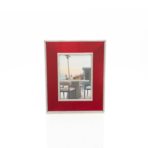 Christian Dior Sterling & Enamel Frame