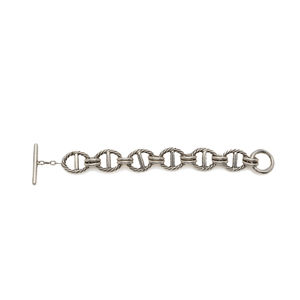 French Silver Bracelet
