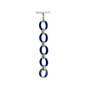 Gucci Enamel & Silver Bracelet