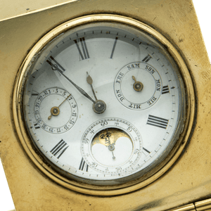 English Perpetual Ball Clock, Moon Phase