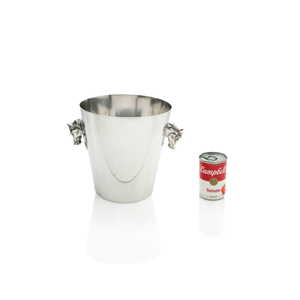 French Horse Head Ice Bucket