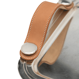 Hermes Tray with Leather Handles