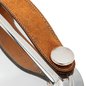 Hermes Serving Tray, Leather Handles