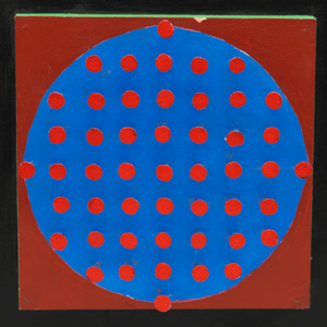 Op Art Painting, 1970s