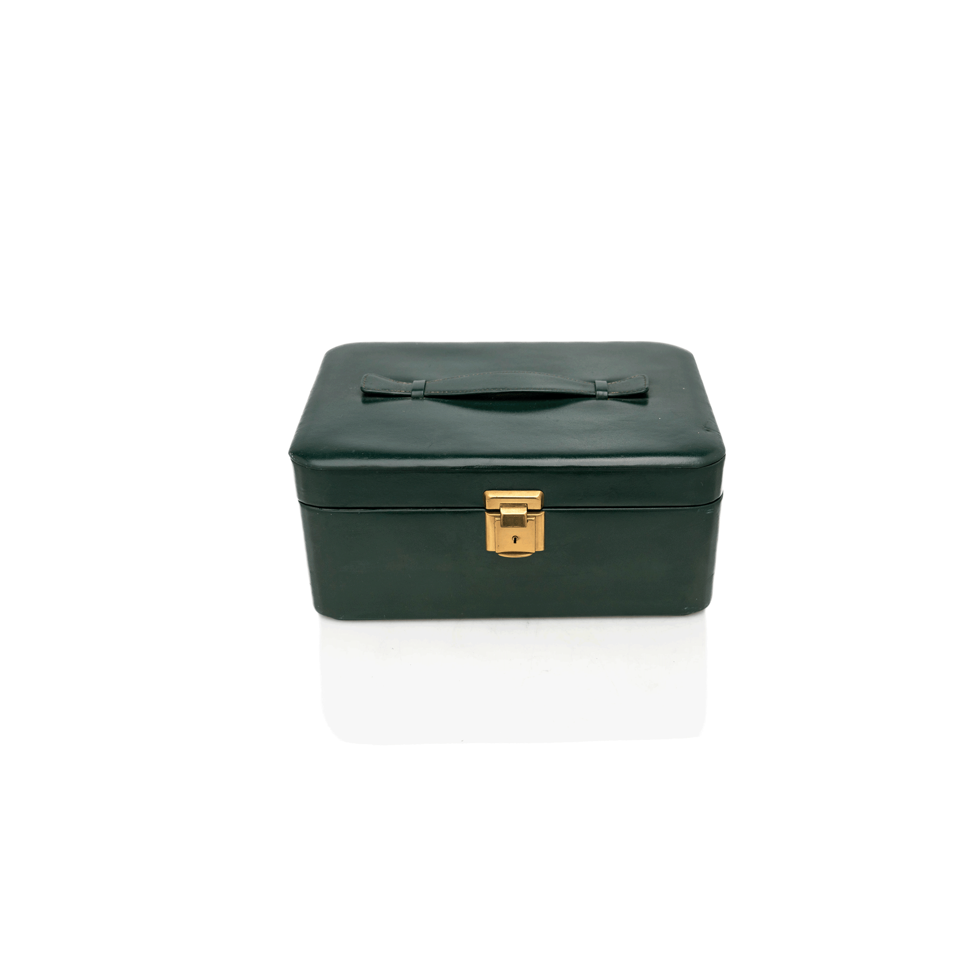 Italian Calf Skin Jewelry Box