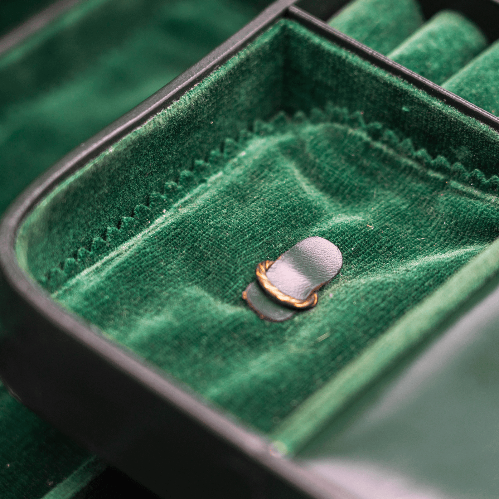 Italian Calf Skin Jewelry Box