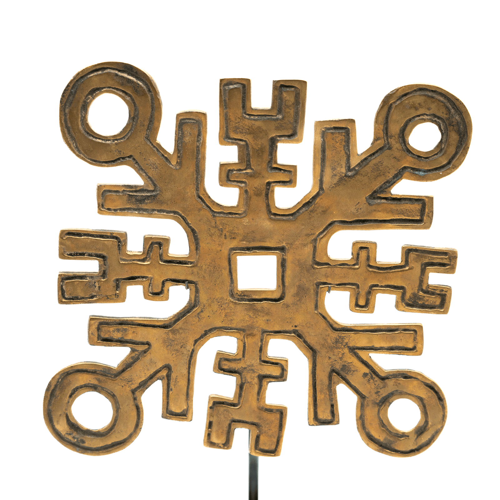 Pomodoro Bronze Sculpture