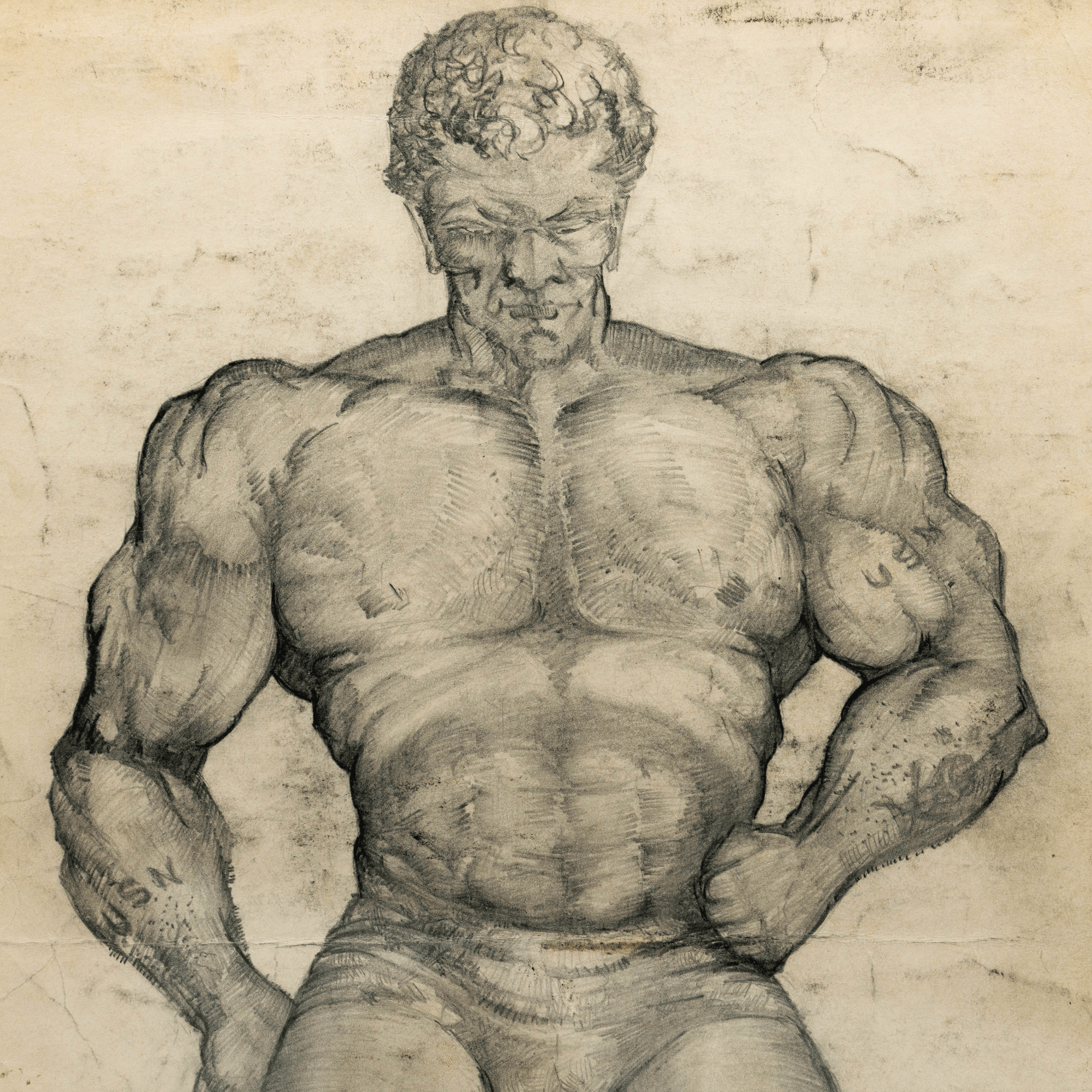 Wrestler Sketch