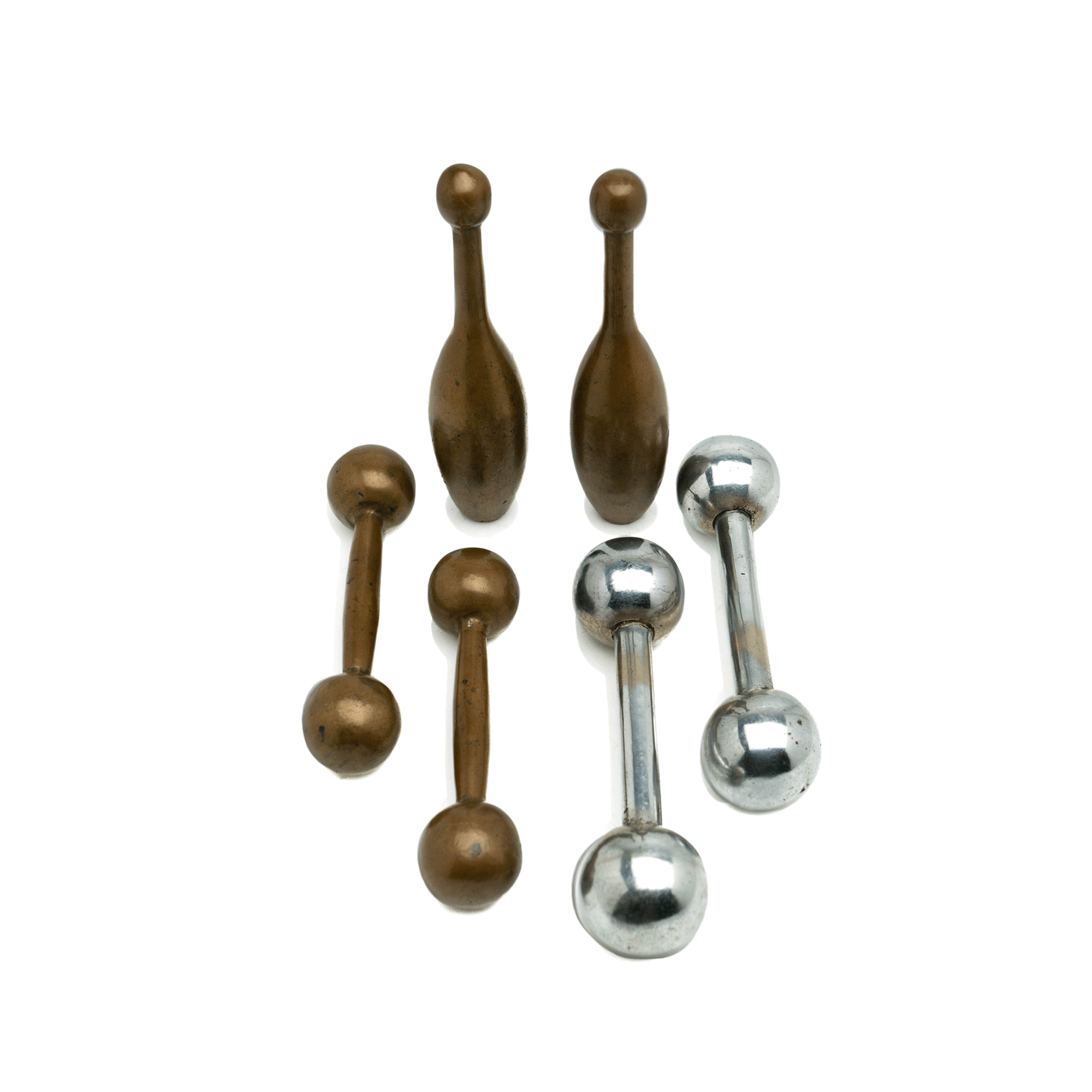 Bronze & Nickeled Bronze Weights