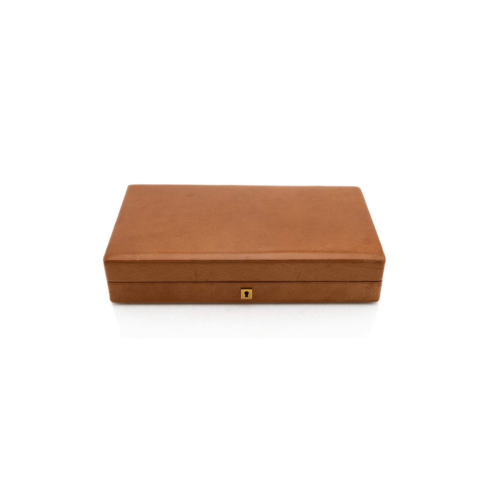 French Leather Cigar Box