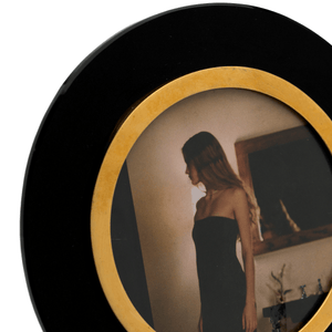 Onyx & Brass Frame