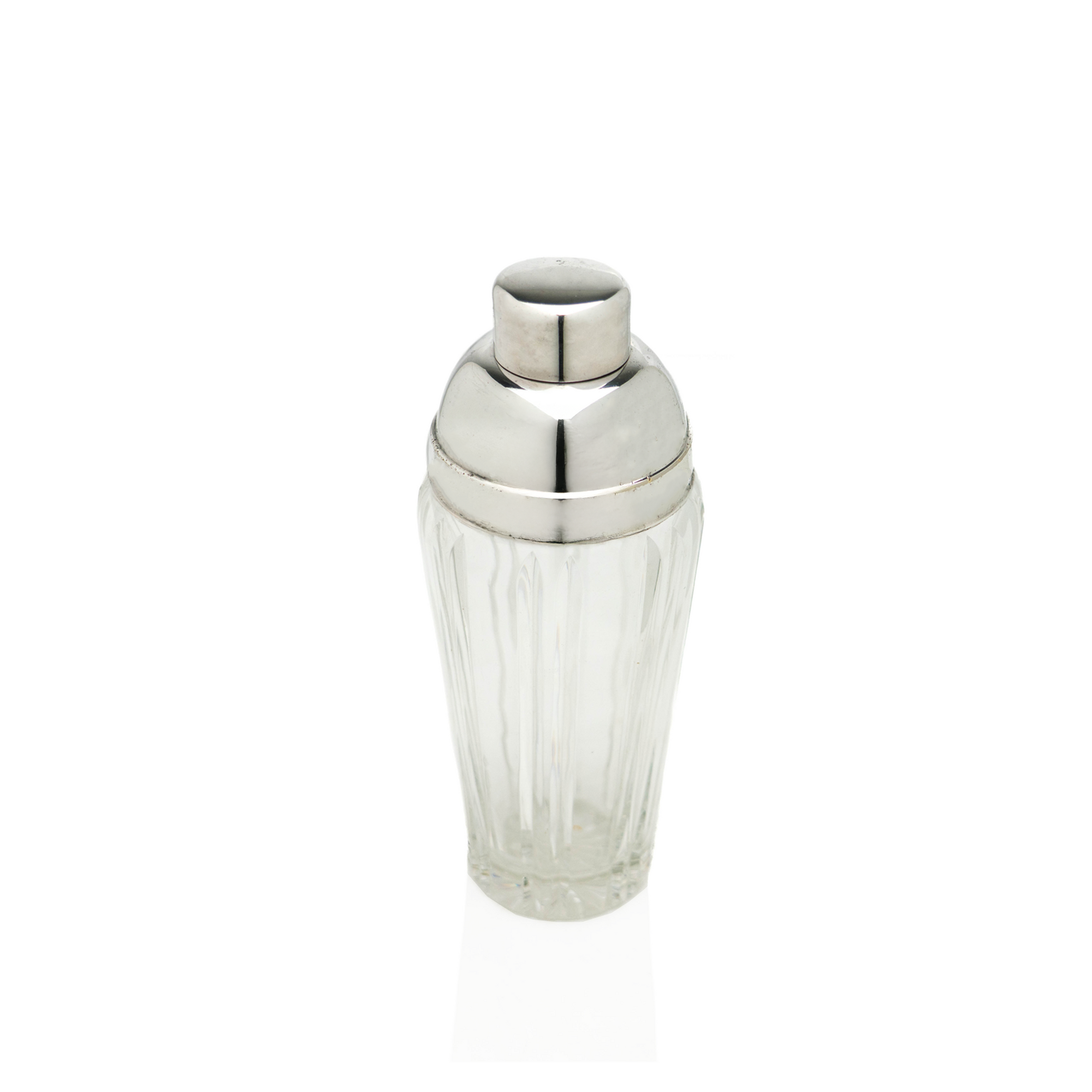 French Crystal & Silver Shaker