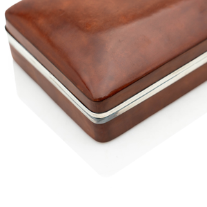 Italian Sterling & Leather Box