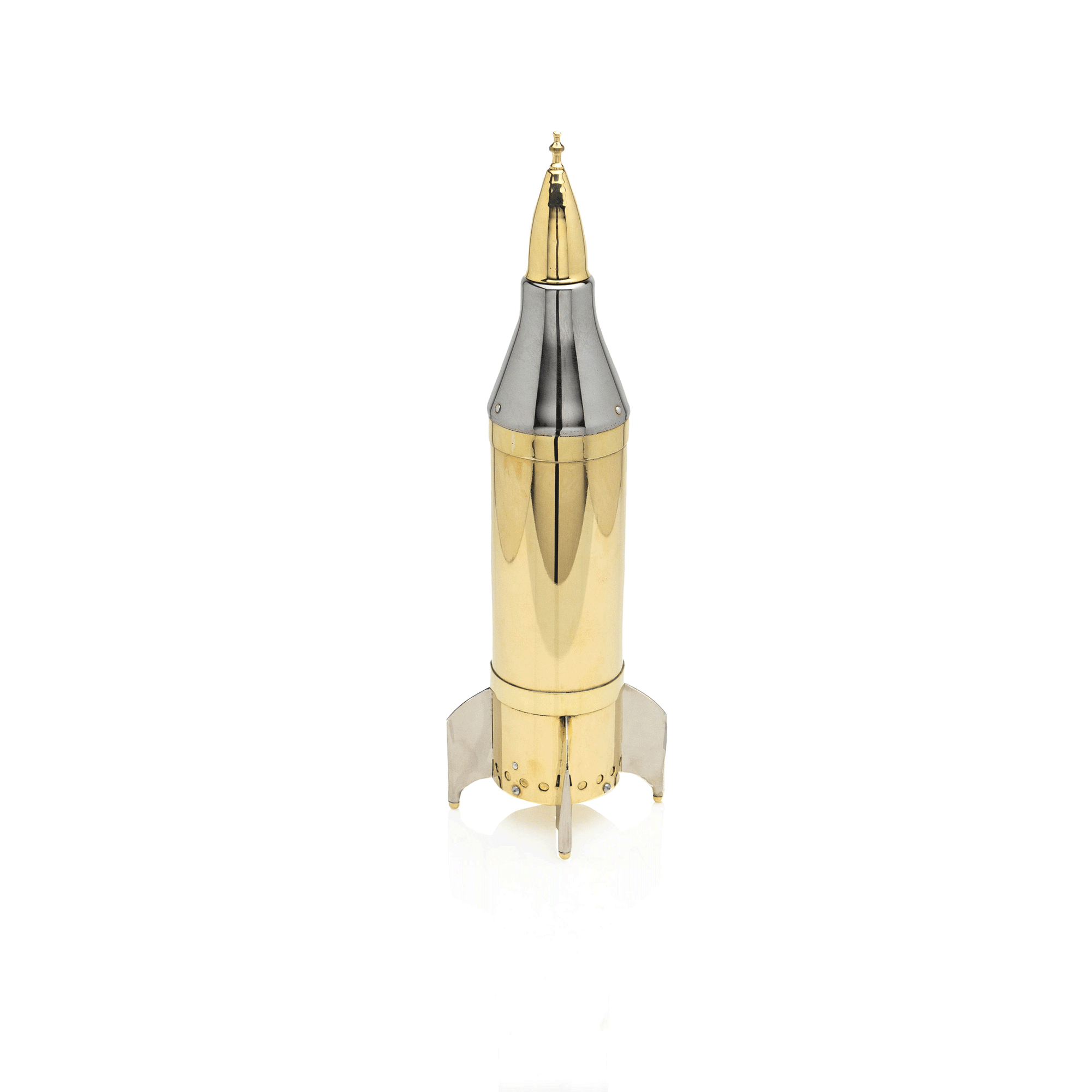 French Rocket Ship Decanter