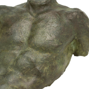 American Bronze Male Torso, 1950s