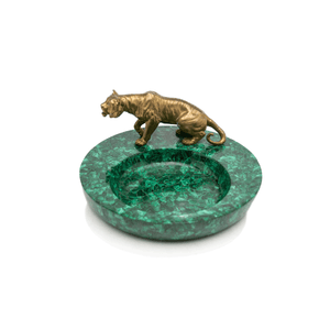 Malachite & Bronze Catchall