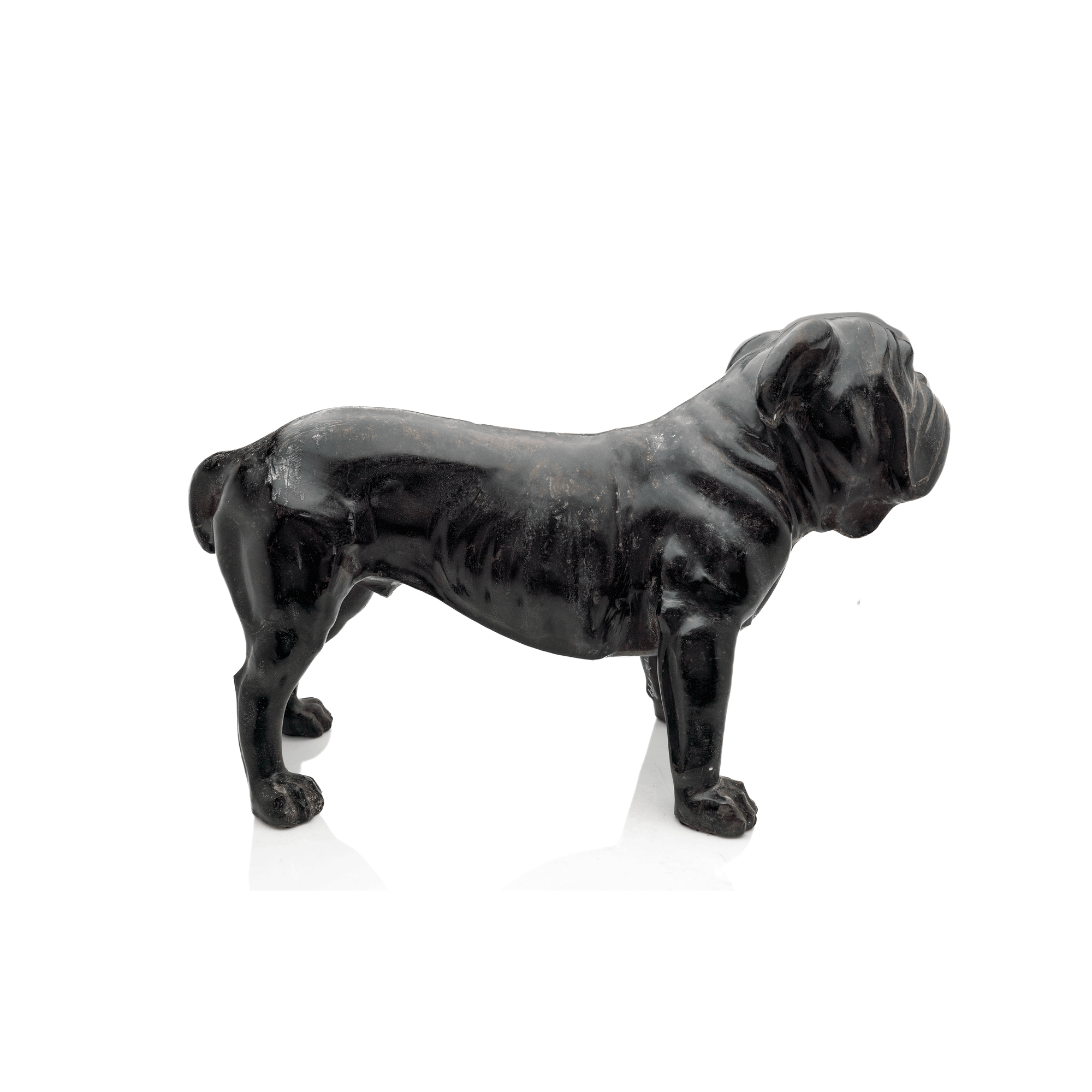 Lifesize Bronze Dog