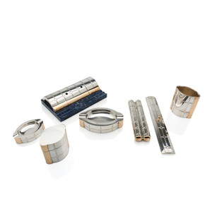 Harry Winston Sterling & Gold Desk Set