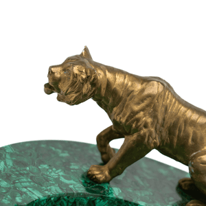 Malachite & Bronze Catchall