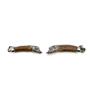 Sterling Silver Cigar Cutters, Boar