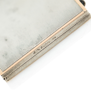 Gucci Sterling Traveling Picture Frame