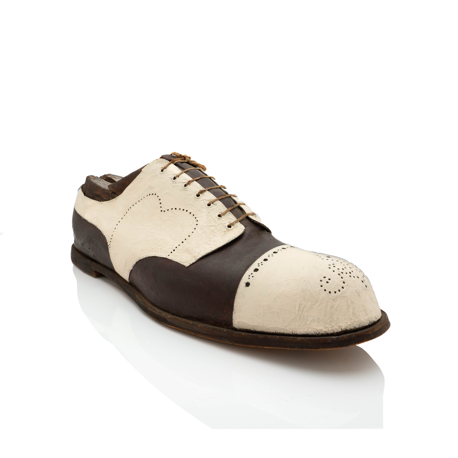 Dress Shoe Window Display, Wing-Tip