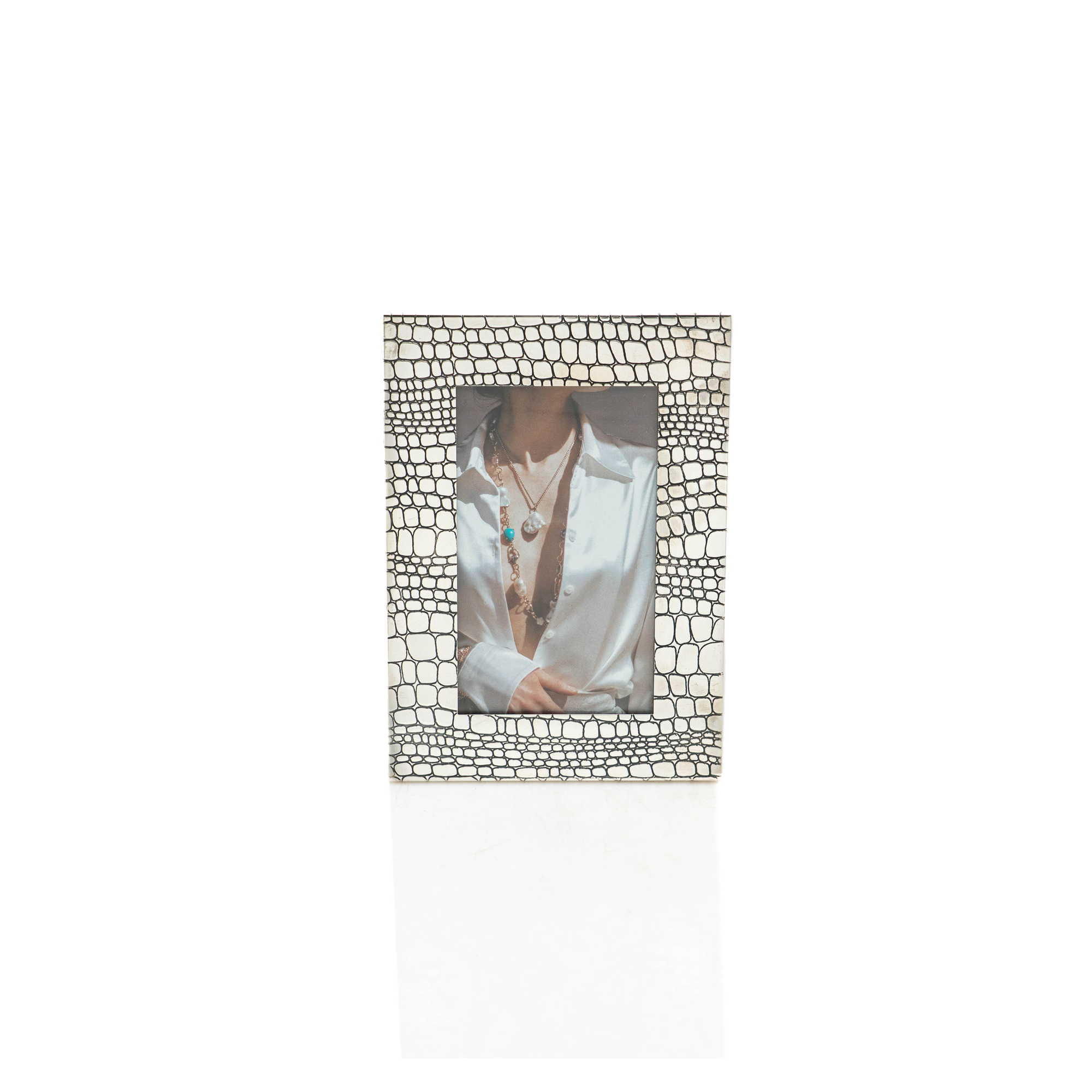 Tiffany & Co Sterling Alligator Frame