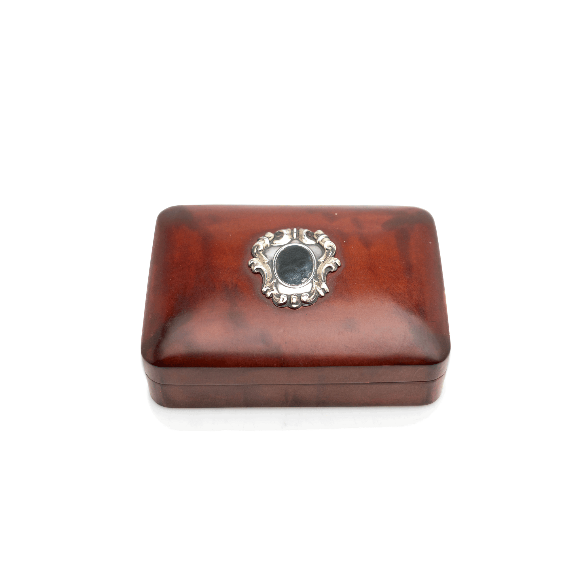 Bottega Veneta Sterling & Leather Box