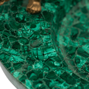 Malachite & Bronze Catchall
