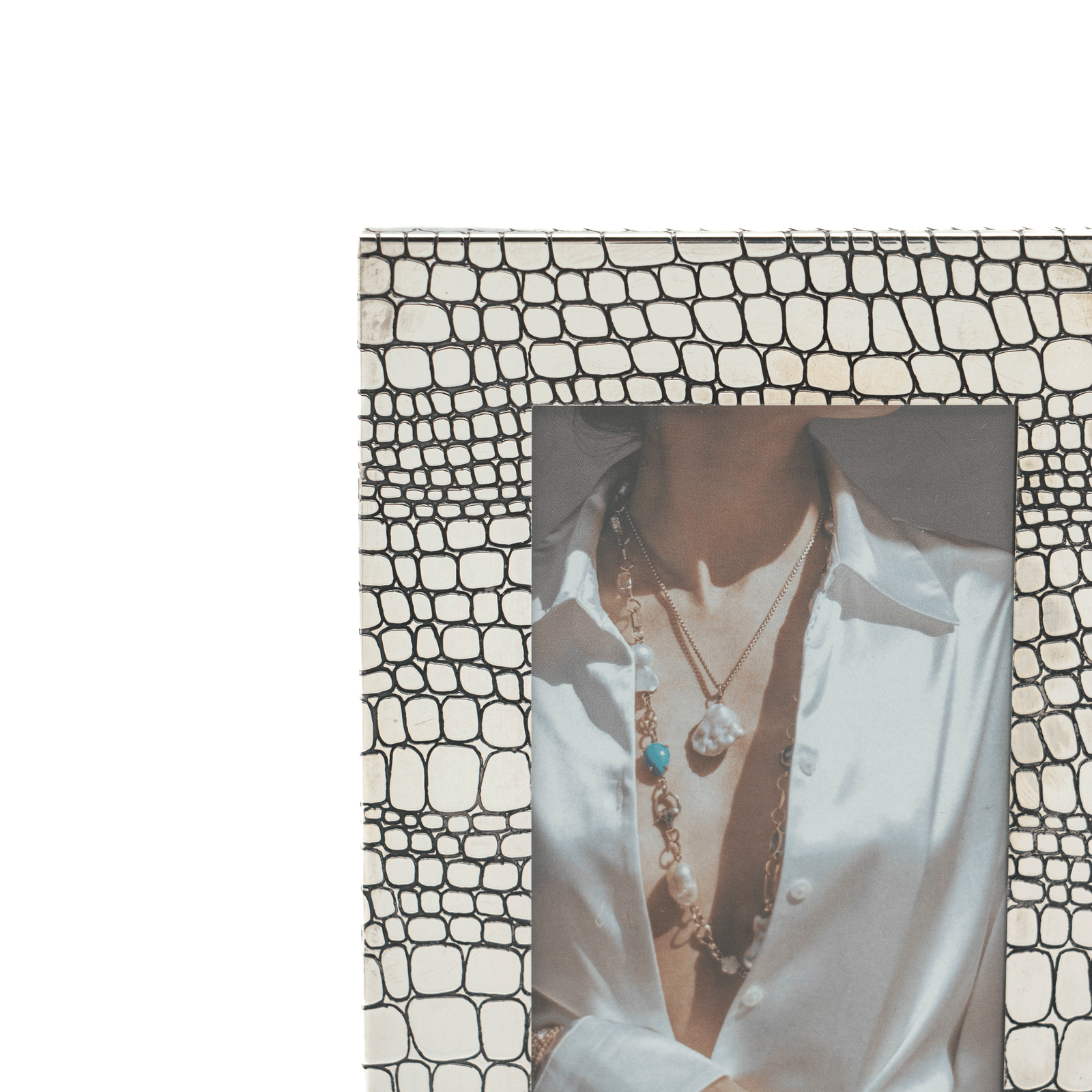 Tiffany & Co Sterling Alligator Frame