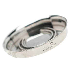Hermes Sterling Horse Shoe Dishes