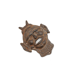 Wall Bottle Opener, Cast Iron Devil